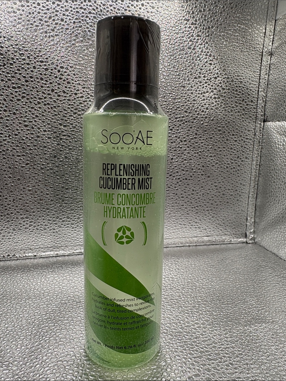Replenishing Cucumber Mist Hydrating Facial Spray new sealed 6.76 ounces